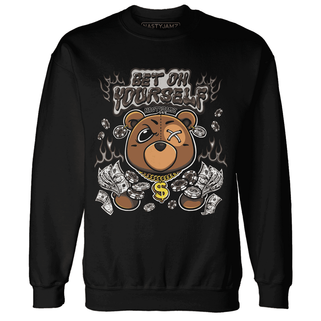 Dunk Low Baroque Brown Sweatshirt Match Bet On Yourself BER - NastyJamz