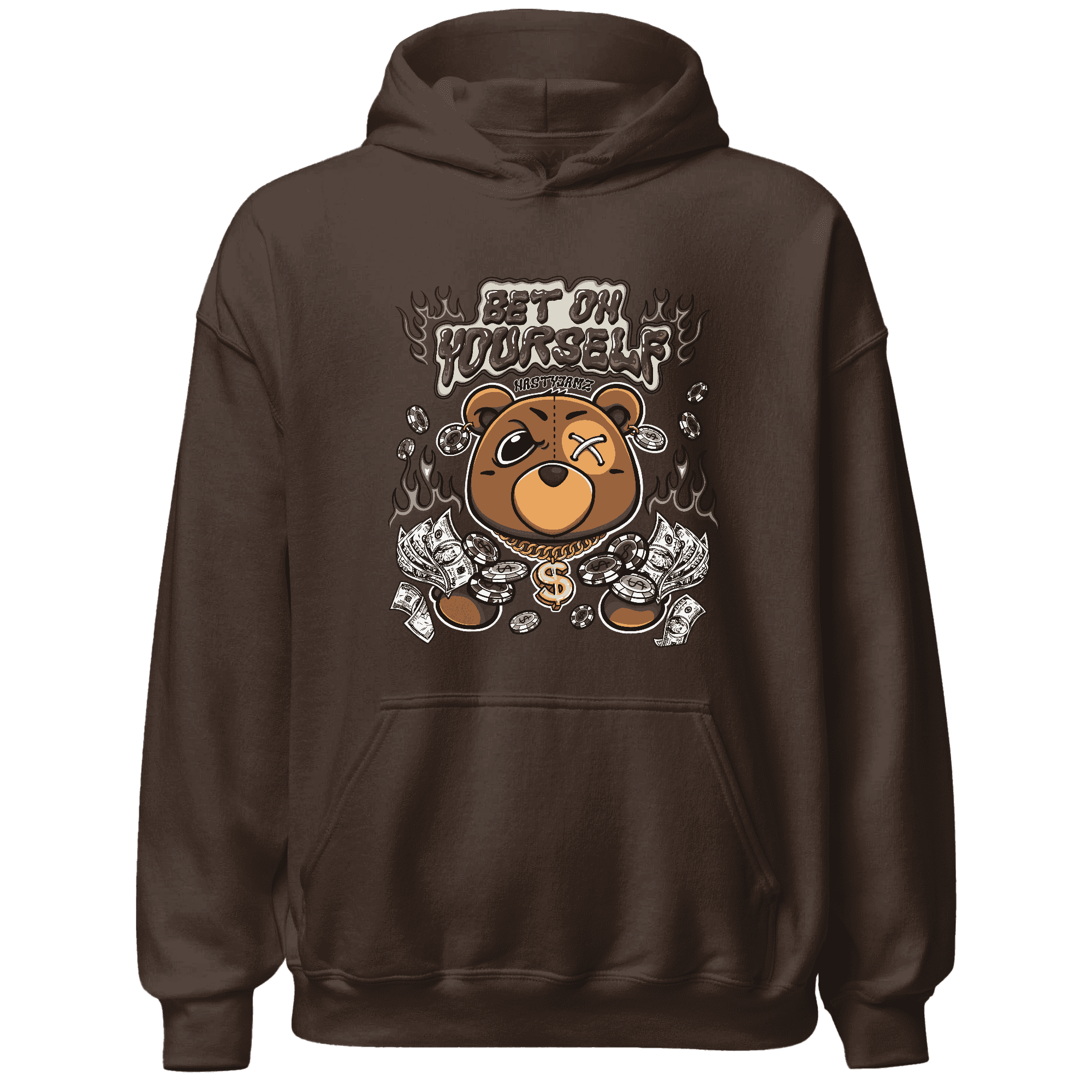 Dunk Low Baroque Brown Hoodie Match Bet On Yourself BER - NastyJamz