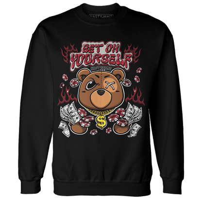 Cherry 12s Sweatshirt Match Bet On Yourself BER - NastyJamz