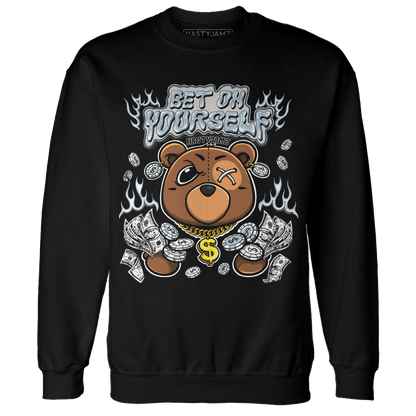 Blue Grey 13s Sweatshirt Match Bet On Yourself BER - NastyJamz