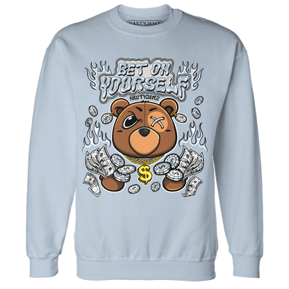 Blue Grey 13s Sweatshirt Match Bet On Yourself BER - NastyJamz
