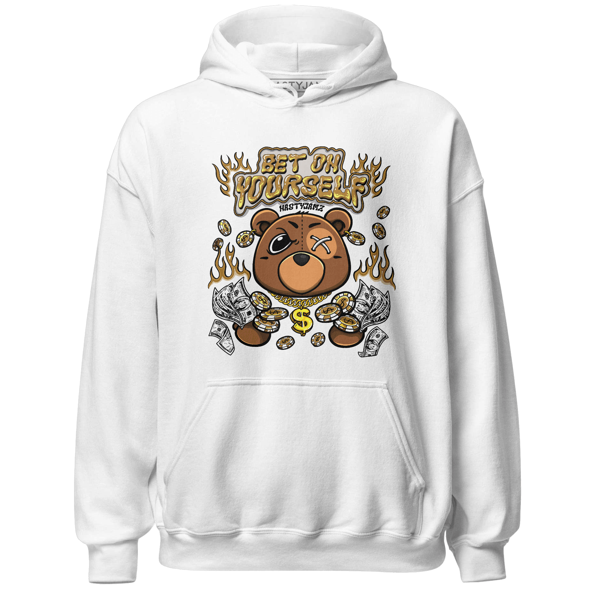 Wheat 13s Hoodie Match Bet On Yourself BER - NastyJamz
