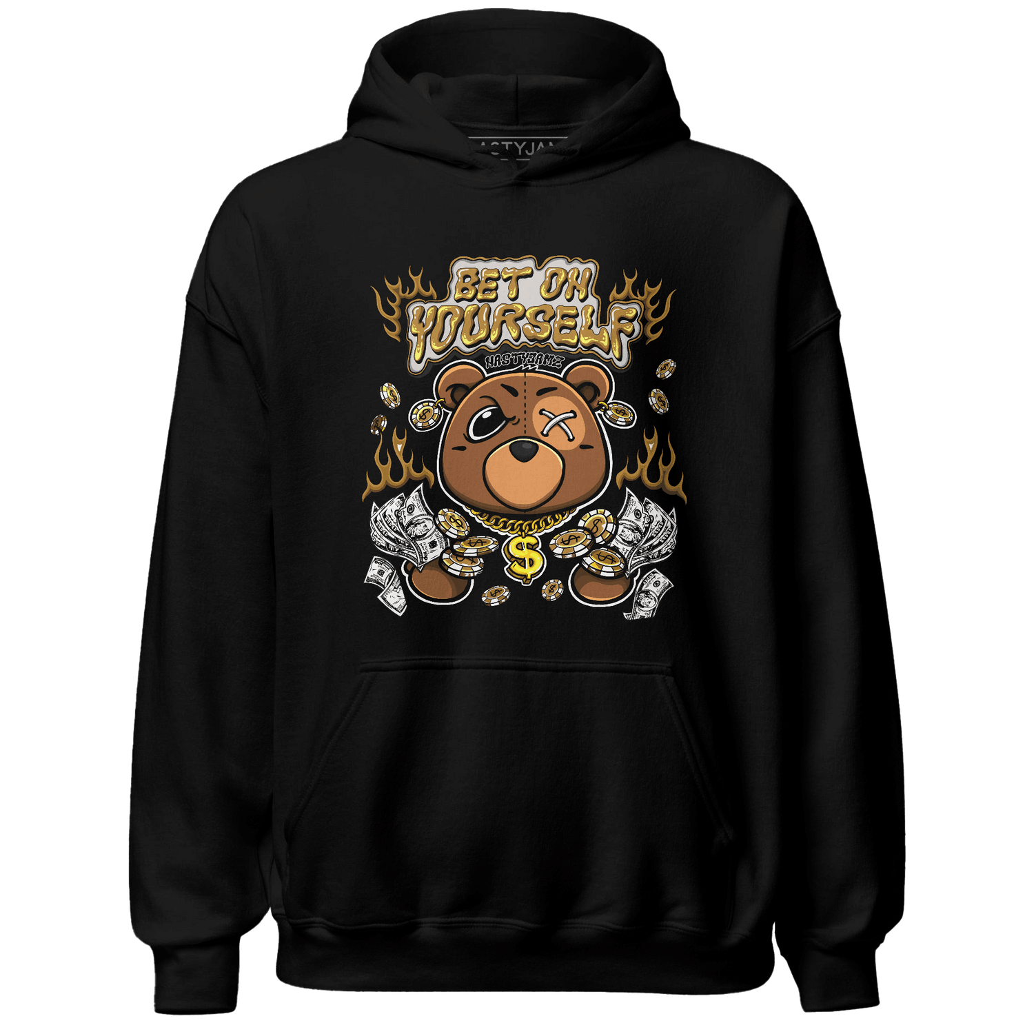 Wheat 13s Hoodie Match Bet On Yourself BER - NastyJamz