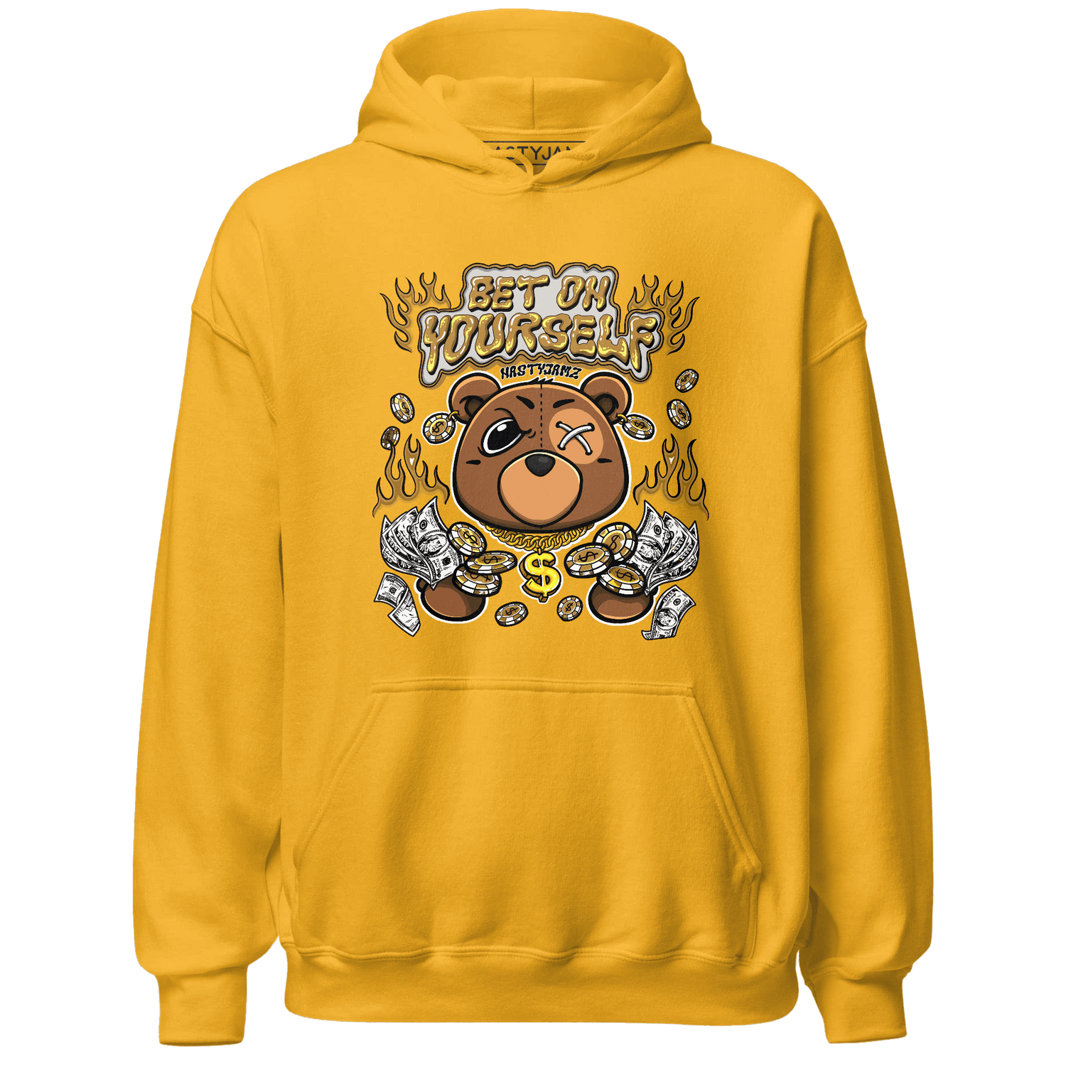Wheat 13s Hoodie Match Bet On Yourself BER - NastyJamz