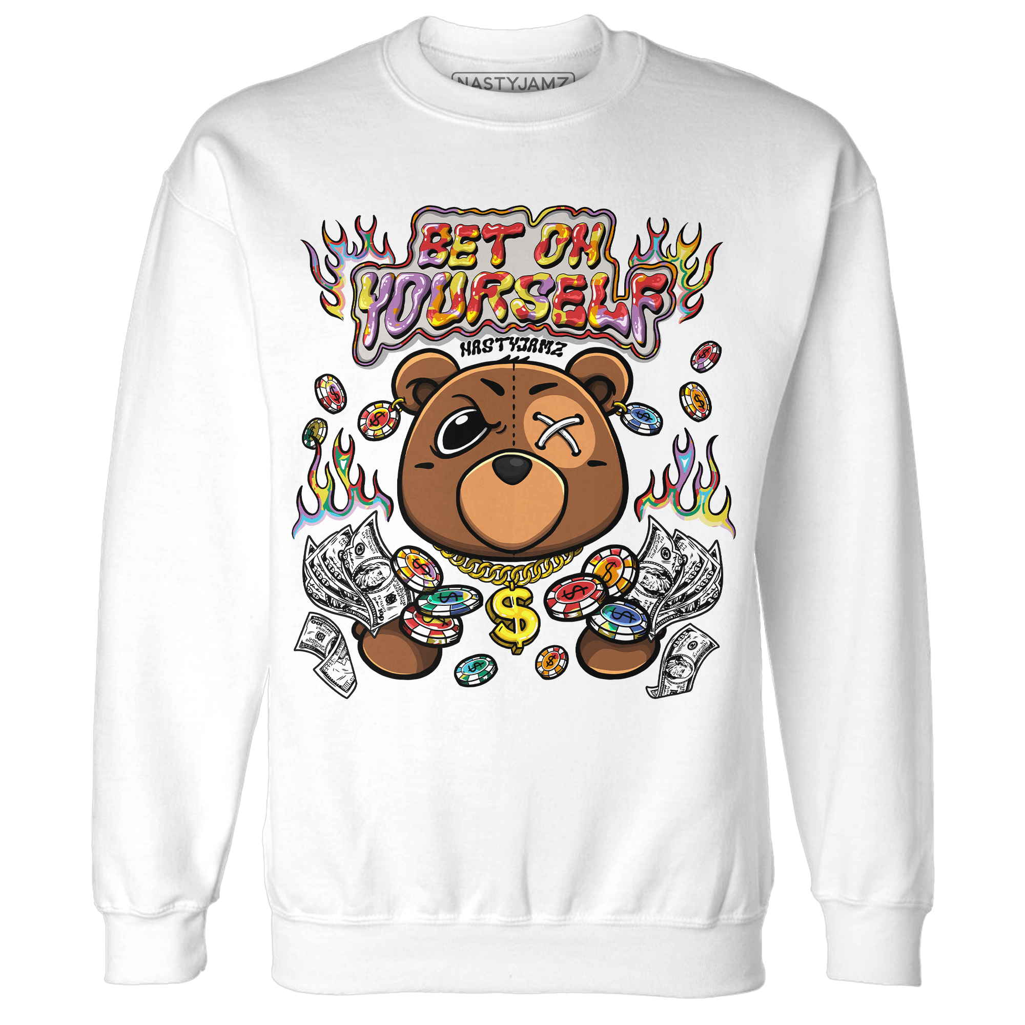 Mid GS Six Championships 1s Sweatshirt Match Bet On Yourself BER - NastyJamz