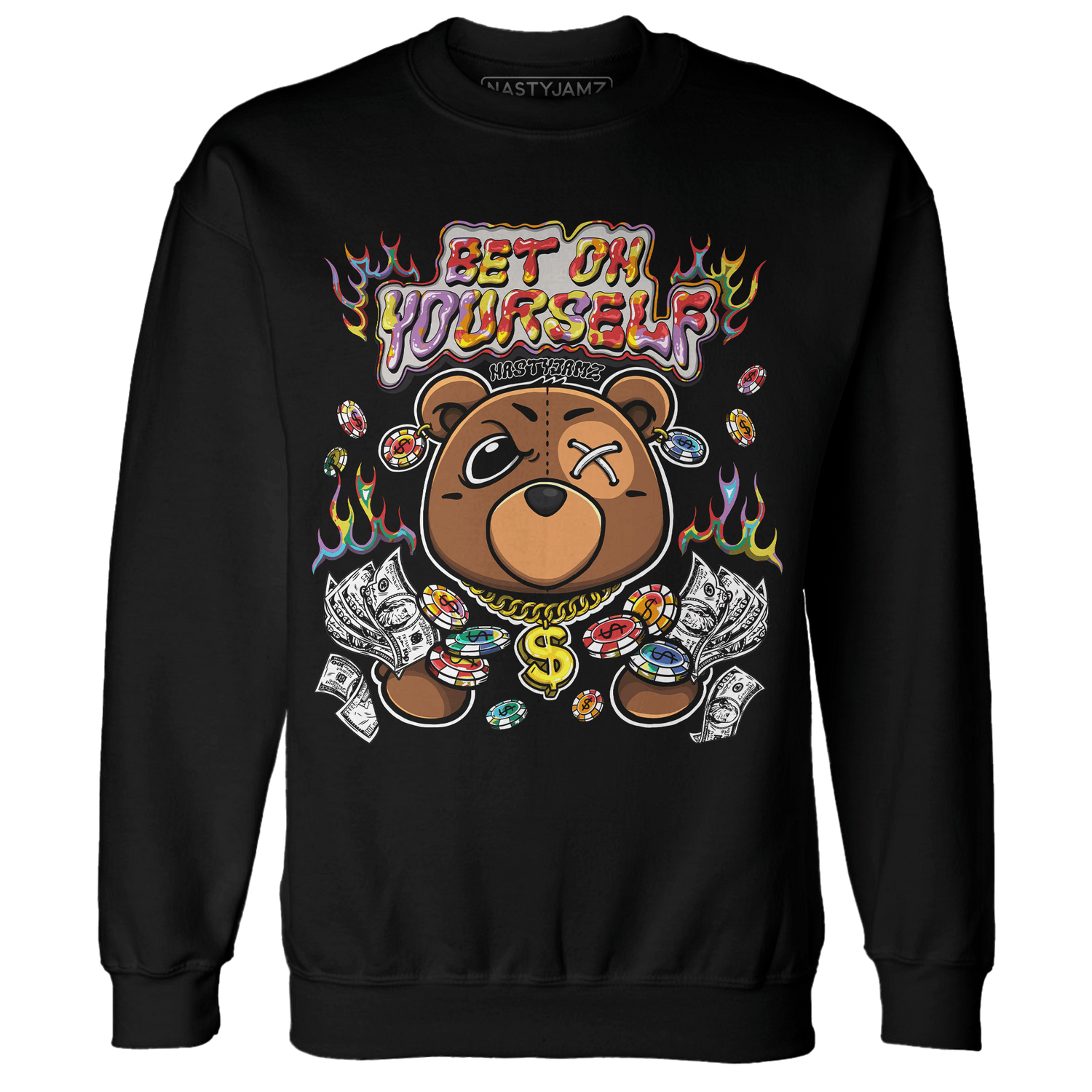 Mid GS Six Championships 1s Sweatshirt Match Bet On Yourself BER - NastyJamz
