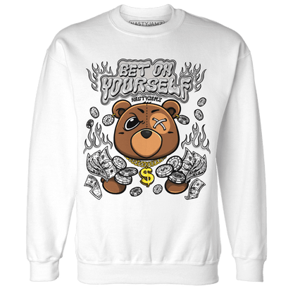 Retro High OG Black White 1s Sweatshirt Match Bet On Yourself BER - NastyJamz