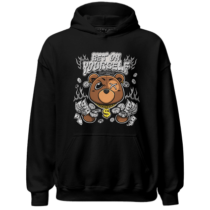 Retro High OG Black White 1s Hoodie Match Bet On Yourself BER - NastyJamz