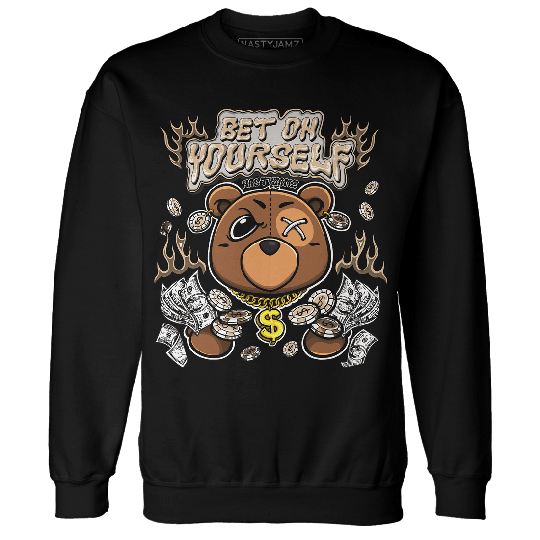 Palomino 3s Sweatshirt Match Bet On Yourself BER - NastyJamz