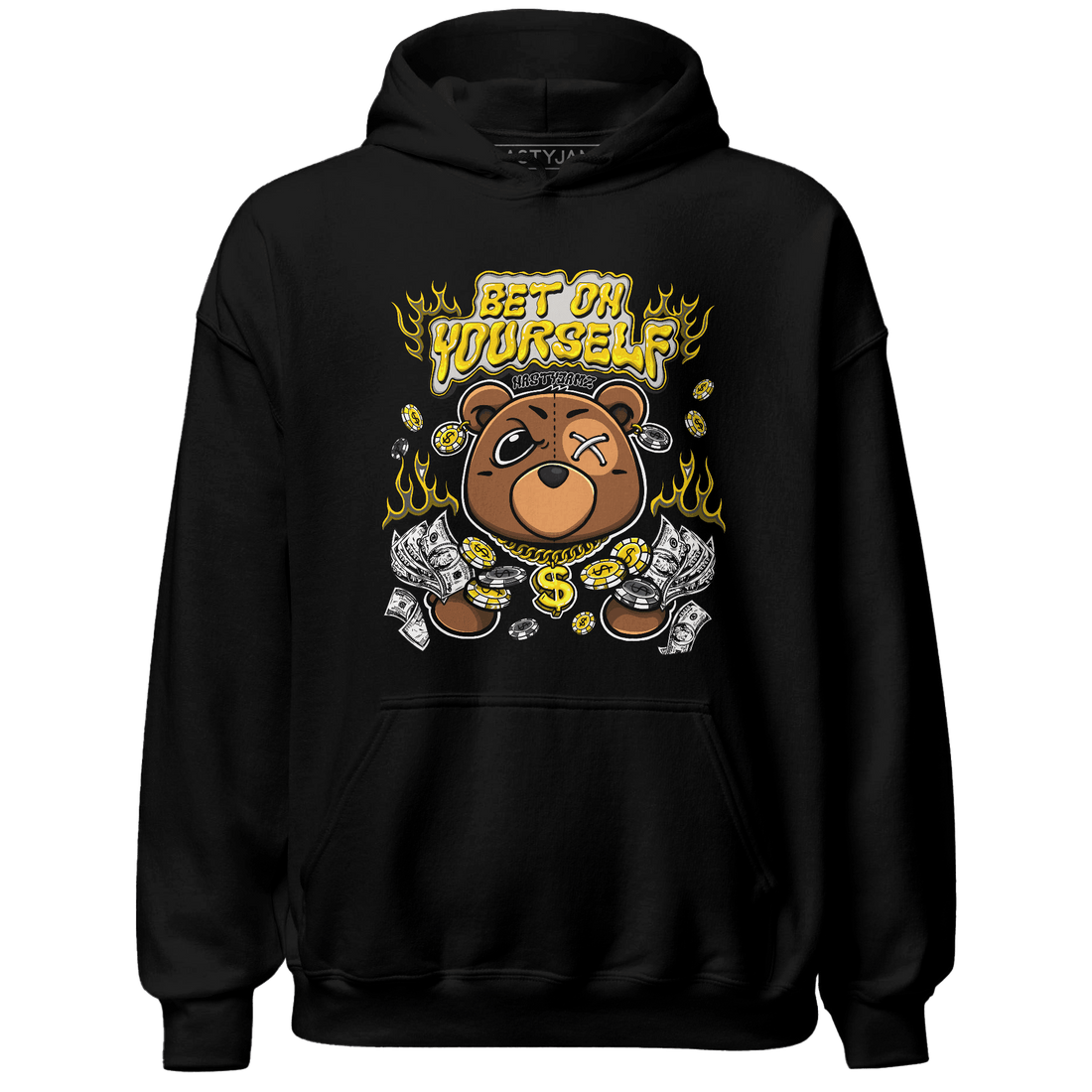 Thunder 4s Hoodie Match Bet On Yourself BER - NastyJamz