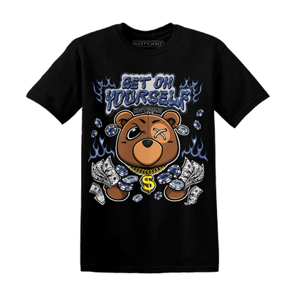Midnight Navy 5s T Shirt Match Bet On Yourself BER - NastyJamz
