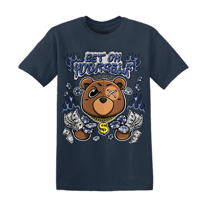 Midnight Navy 5s T Shirt Match Bet On Yourself BER - NastyJamz