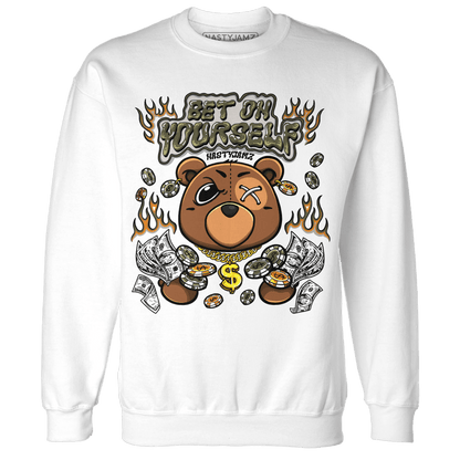 Olive 5s Sweatshirt Match Bet On Yourself BER - NastyJamz