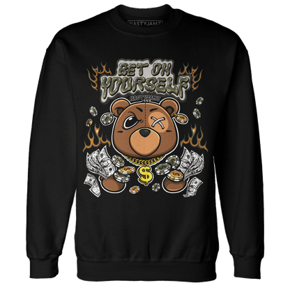 Olive 5s Sweatshirt Match Bet On Yourself BER - NastyJamz