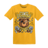 Yellow Ochre 6s T Shirt Match Bet On Yourself BER - NastyJamz