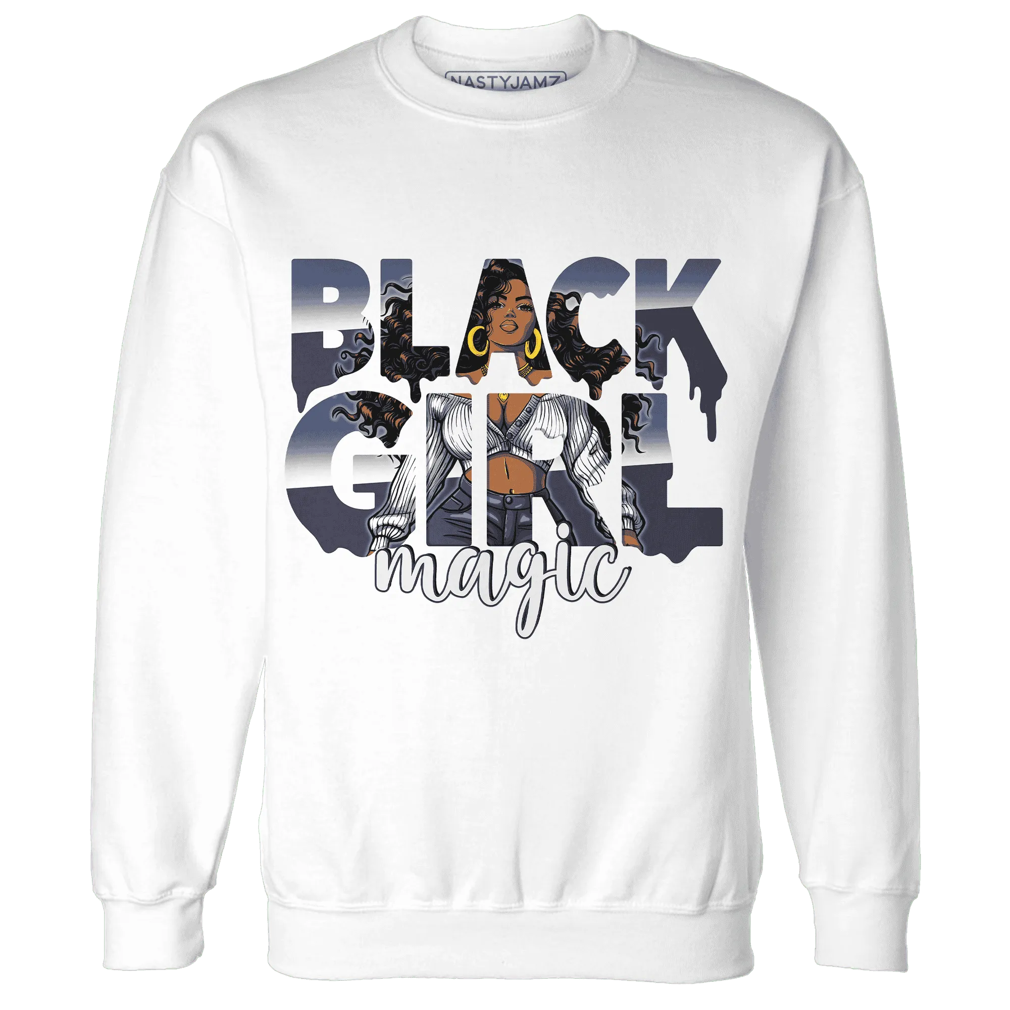 Low-Diffused-Blue-11s-Sweatshirt-Match-Black-Girl-Magic