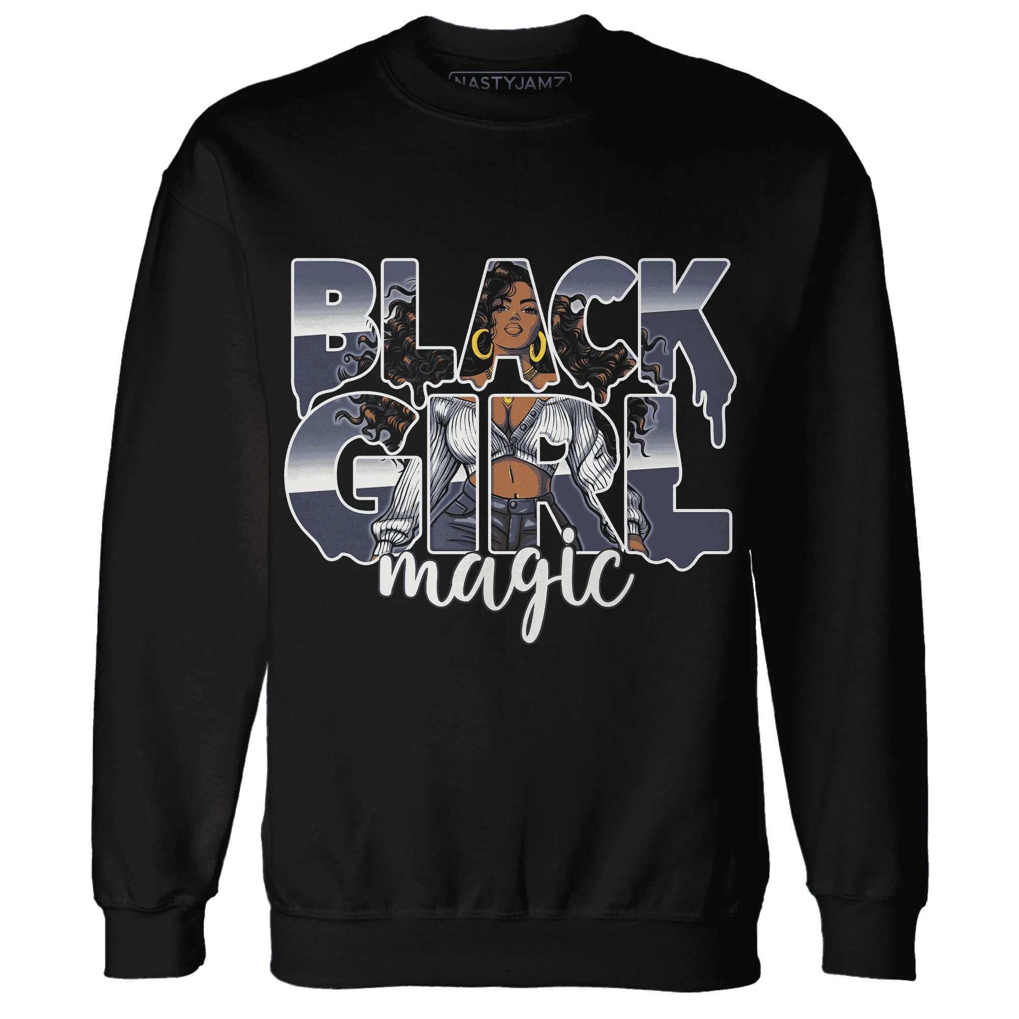 Low-Diffused-Blue-11s-Sweatshirt-Match-Black-Girl-Magic