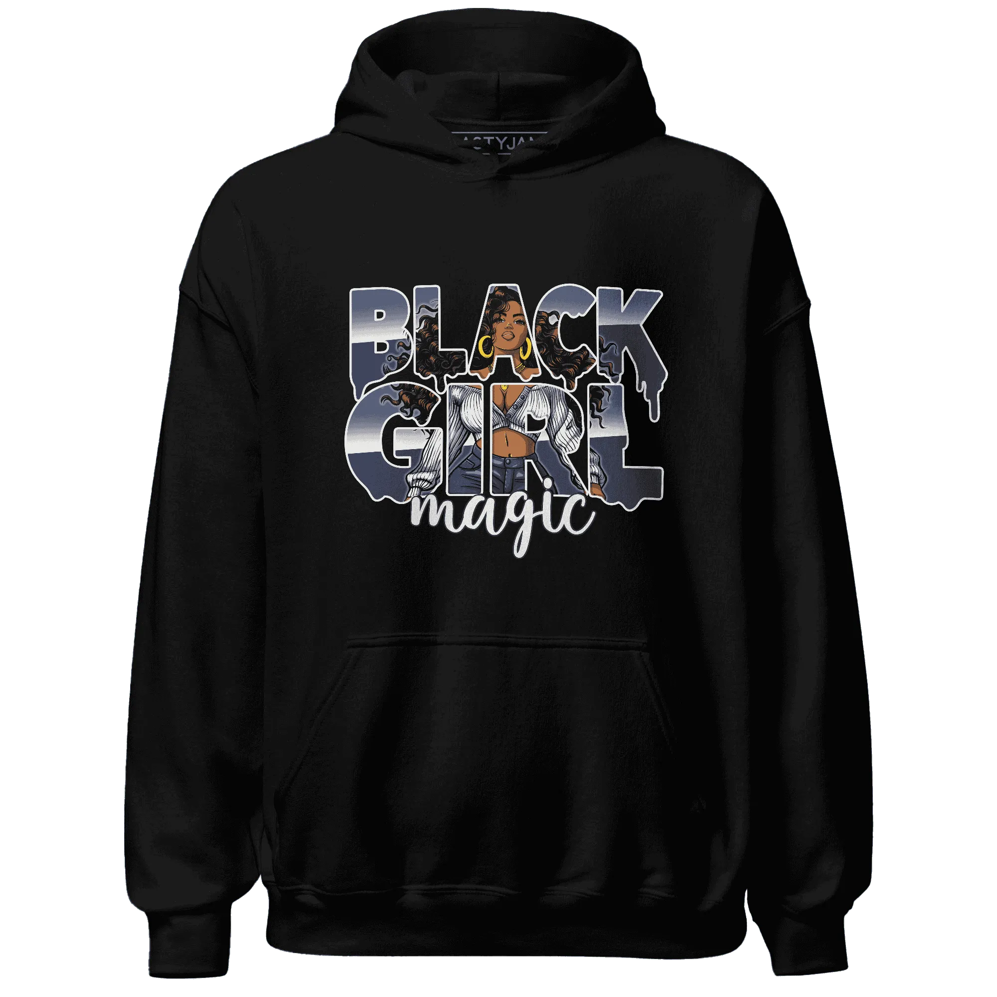 Low-Diffused-Blue-11s-Hoodie-Match-Black-Girl-Magic