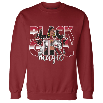 Retro-Red-Taxi-12s-Sweatshirt-Match-Black-Girl-Magic