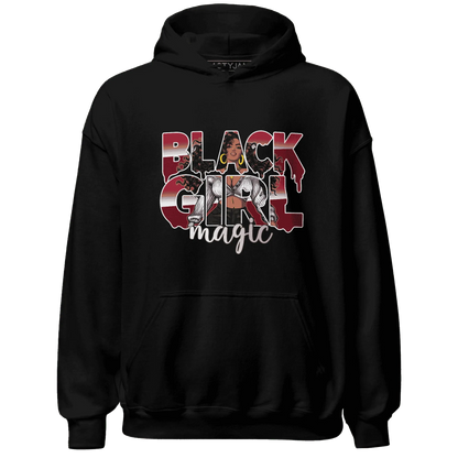 Retro-Red-Taxi-12s-Hoodie-Match-Black-Girl-Magic