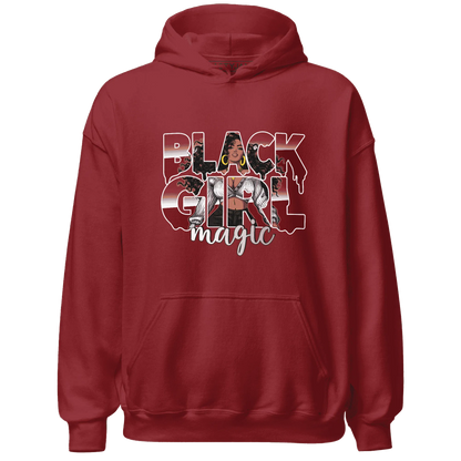Retro-Red-Taxi-12s-Hoodie-Match-Black-Girl-Magic