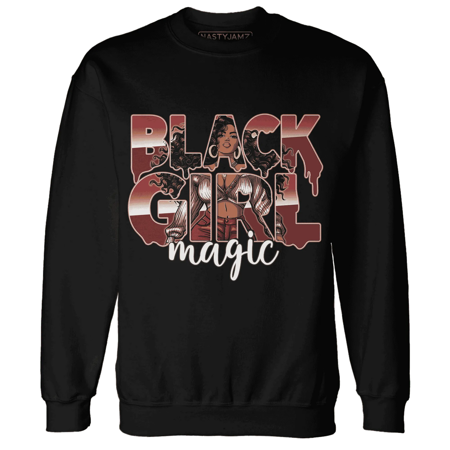 Dune-Red-13s-Sweatshirt-Match-Black-Girl-Magic