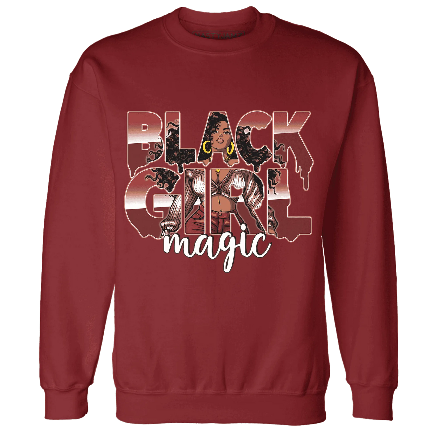 Dune-Red-13s-Sweatshirt-Match-Black-Girl-Magic