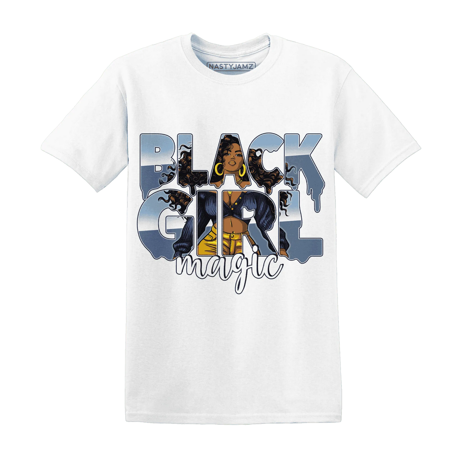 First-In-Flight-1s-T-Shirt-Match-Black-Girl-Magic