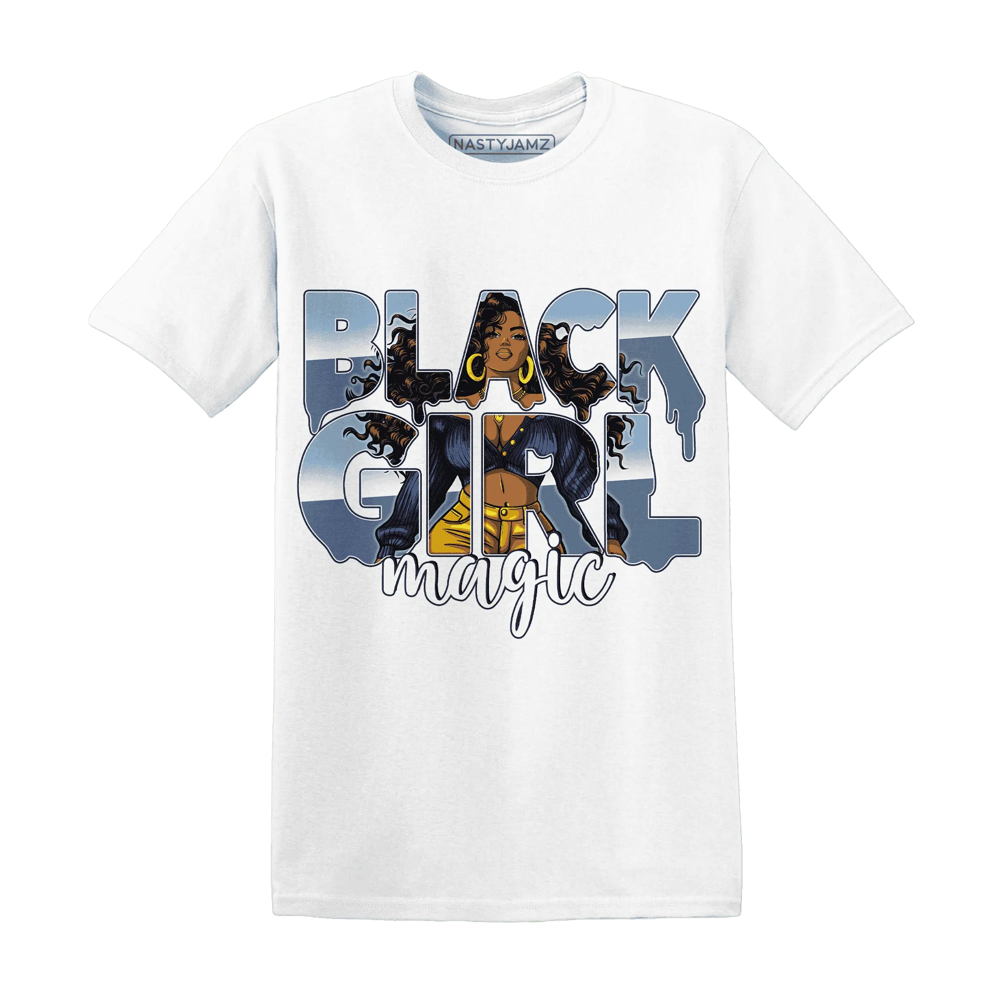 First-In-Flight-1s-T-Shirt-Match-Black-Girl-Magic