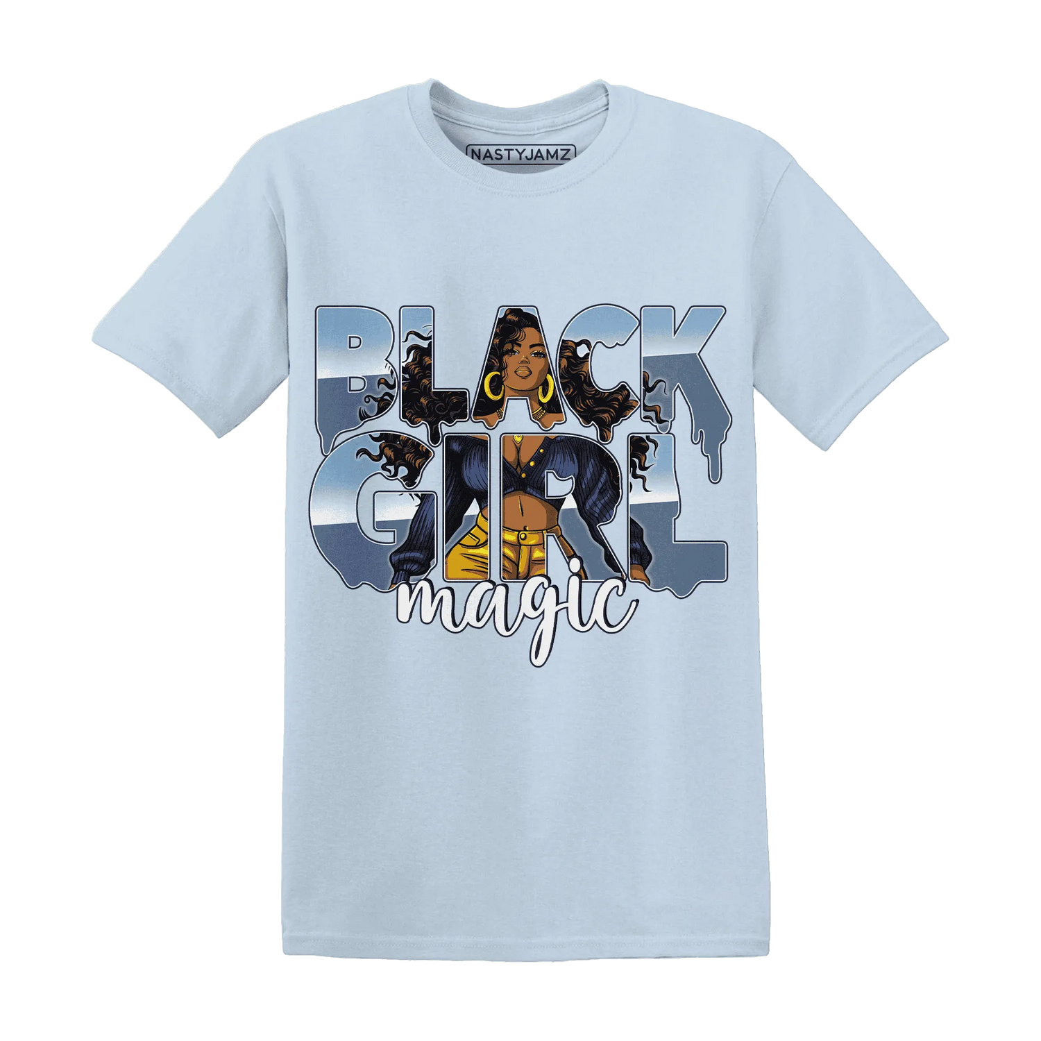 First-In-Flight-1s-T-Shirt-Match-Black-Girl-Magic
