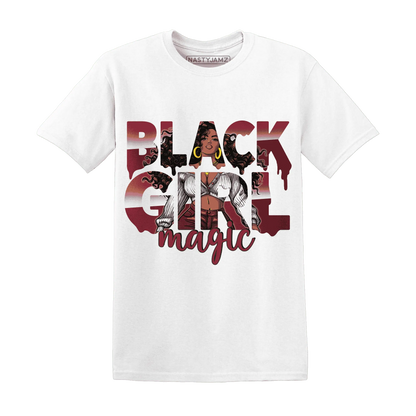 High-87-Metallic-Burgundy-1s-T-Shirt-Match-Black-Girl-Magic