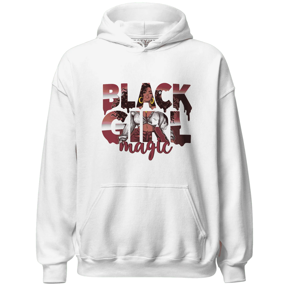 High-87-Metallic-Burgundy-1s-Hoodie-Match-Black-Girl-Magic