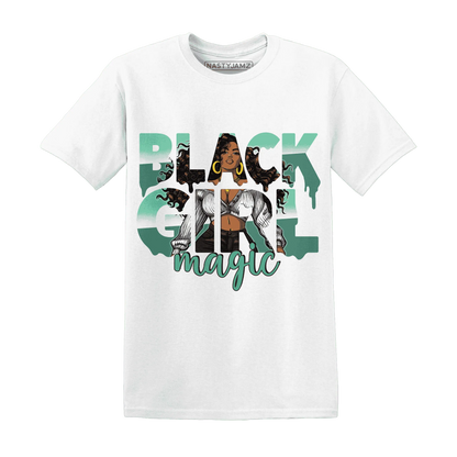 High-OG-Green-Glow-1s-T-Shirt-Match-Black-Girl-Magic