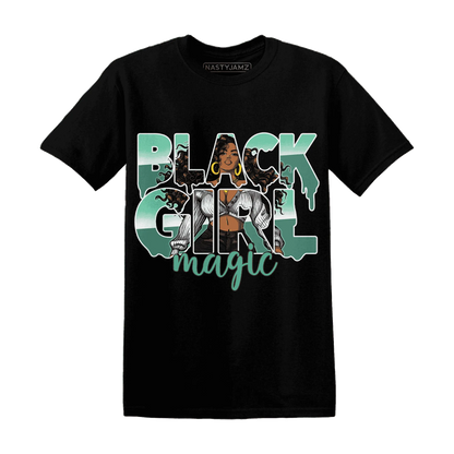 High-OG-Green-Glow-1s-T-Shirt-Match-Black-Girl-Magic