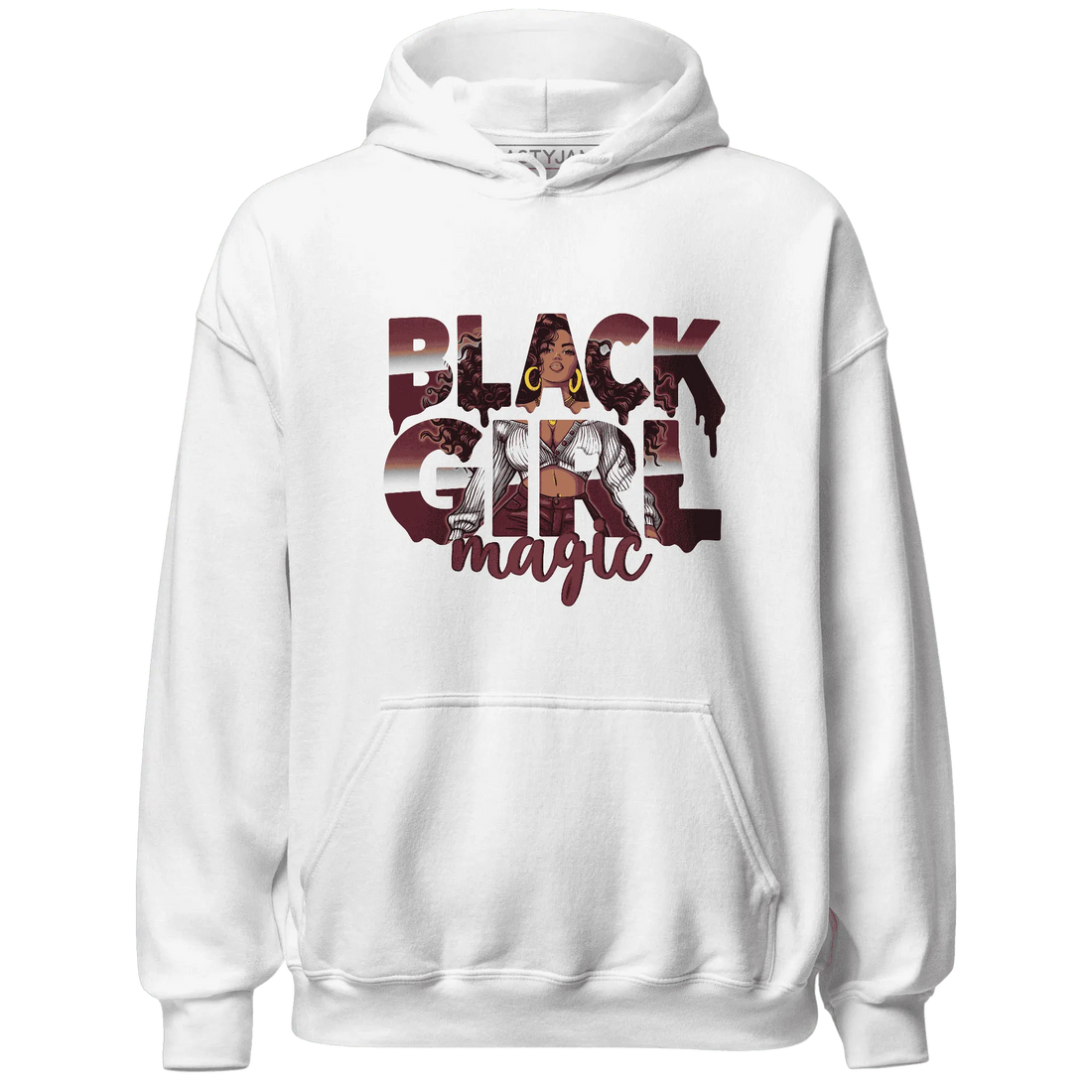 High-White-Team-Red-1s-Hoodie-Match-Black-Girl-Magic