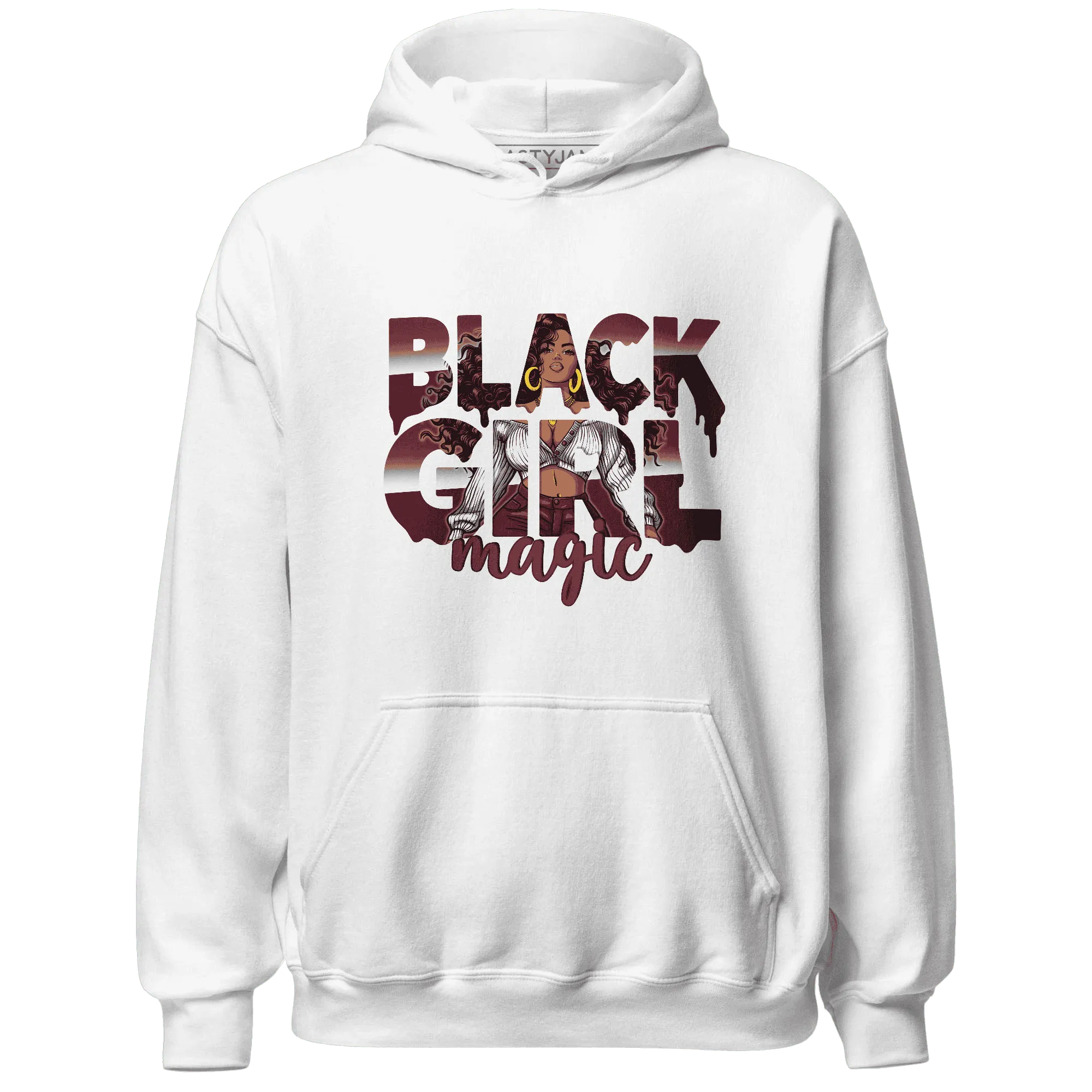 High-White-Team-Red-1s-Hoodie-Match-Black-Girl-Magic