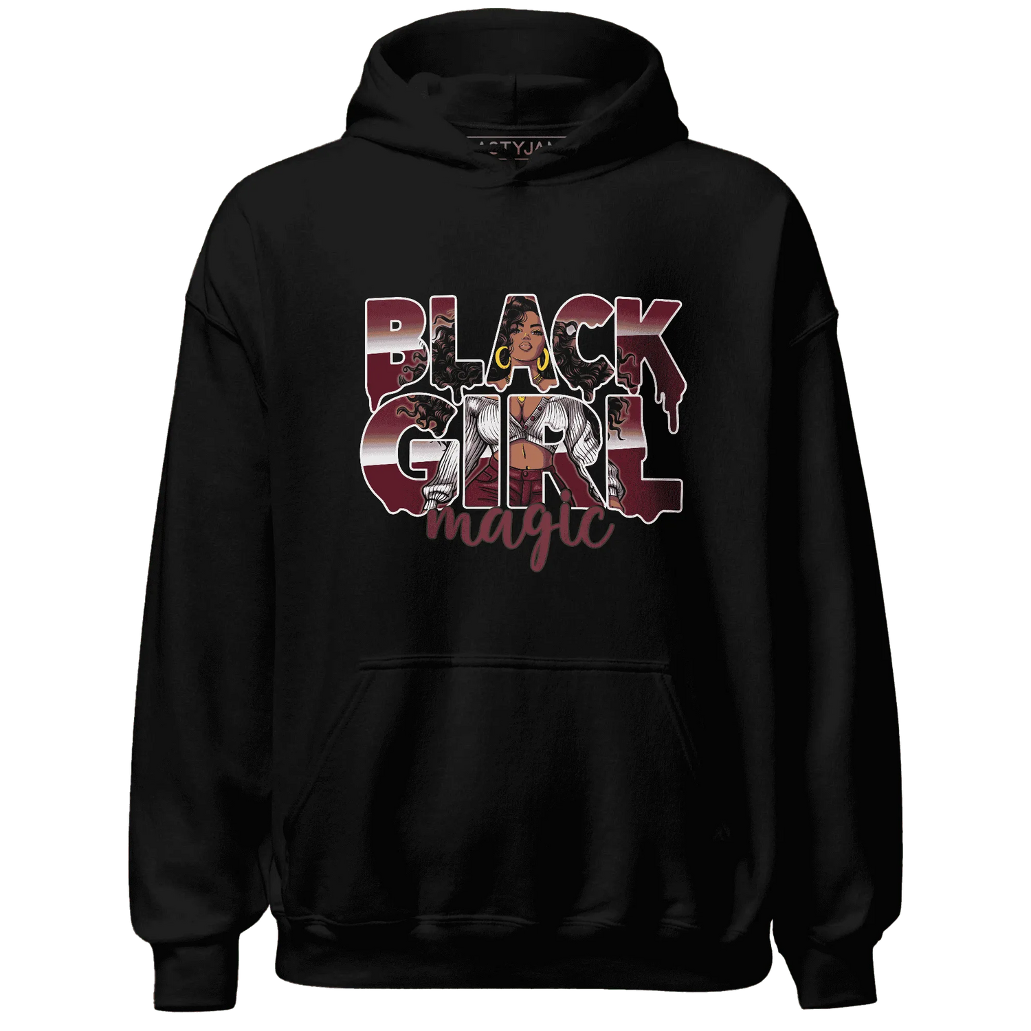 High-White-Team-Red-1s-Hoodie-Match-Black-Girl-Magic