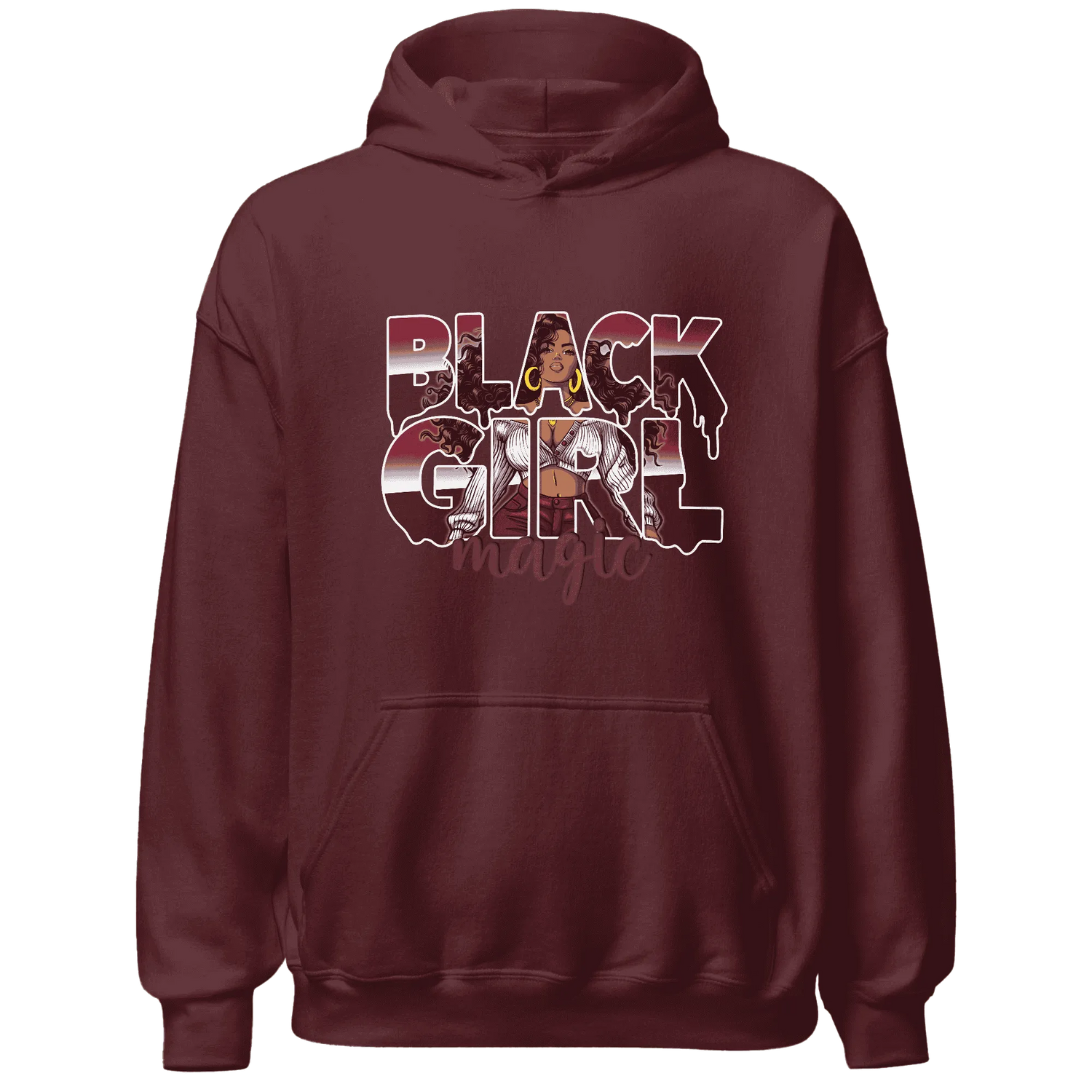 High-White-Team-Red-1s-Hoodie-Match-Black-Girl-Magic