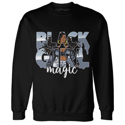 Mid-Diffused-Blue-Grey-1s-Sweatshirt-Match-Black-Girl-Magic