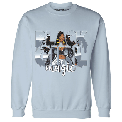 Mid-Diffused-Blue-Grey-1s-Sweatshirt-Match-Black-Girl-Magic