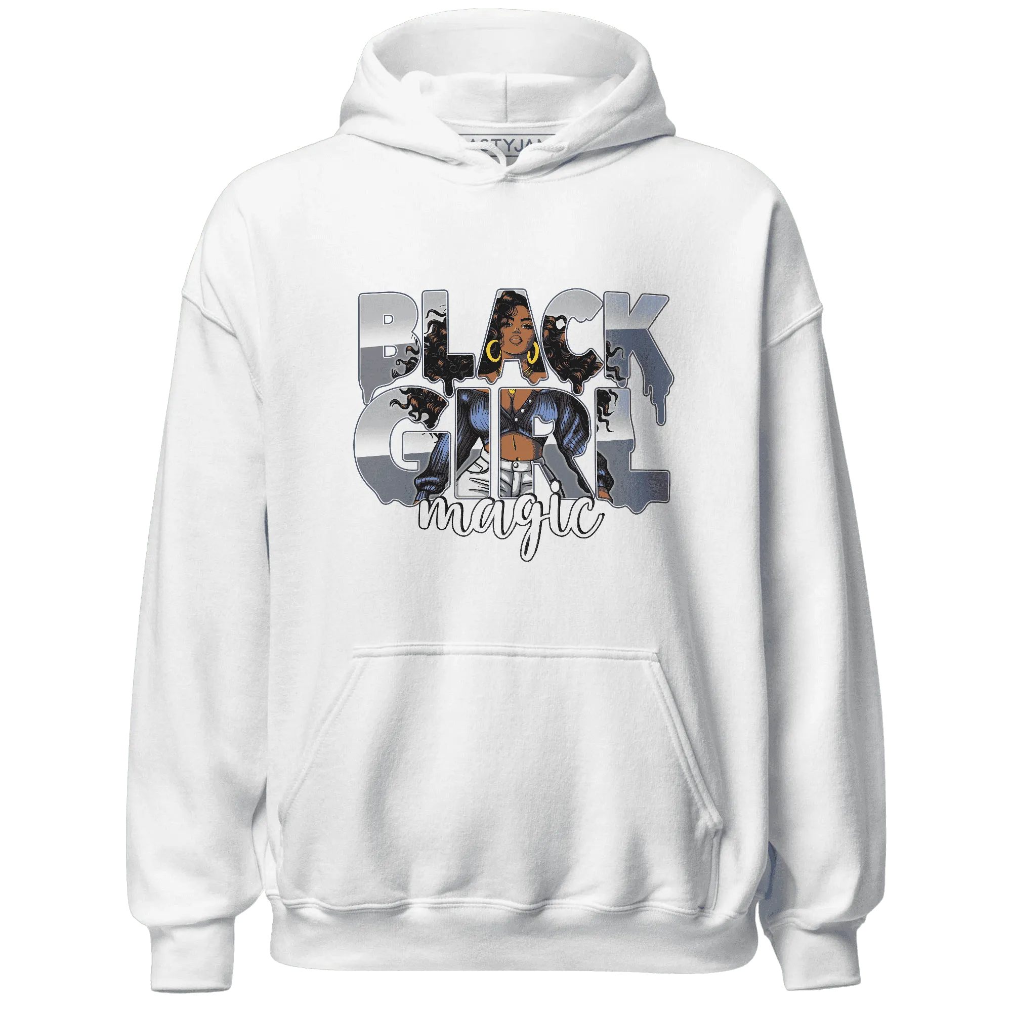 Mid-Diffused-Blue-Grey-1s-Hoodie-Match-Black-Girl-Magic