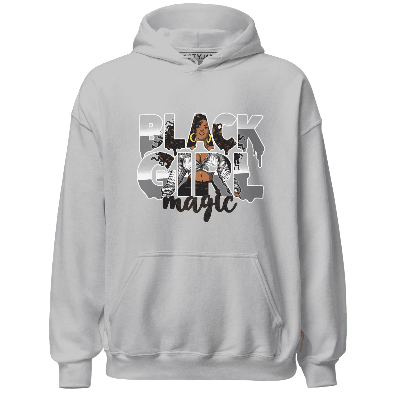 Wolf-Grey-1s-Hoodie-Match-Black-Girl-Magic