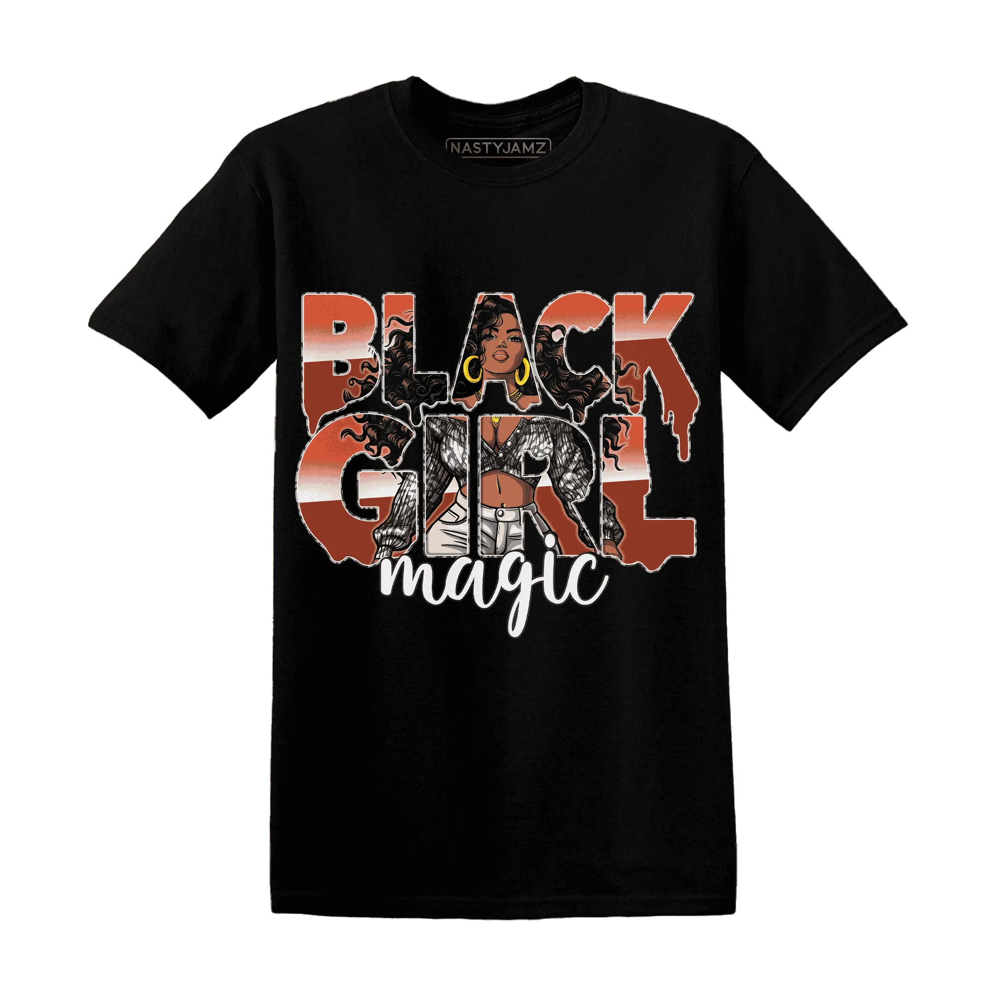 Georgia-Peach-3s-T-Shirt-Match-Black-Girl-Magic