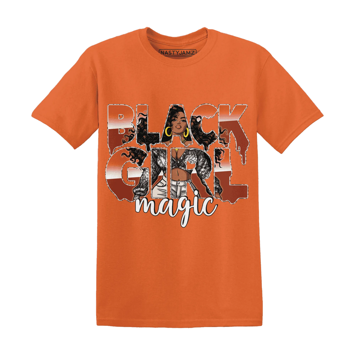 Georgia-Peach-3s-T-Shirt-Match-Black-Girl-Magic