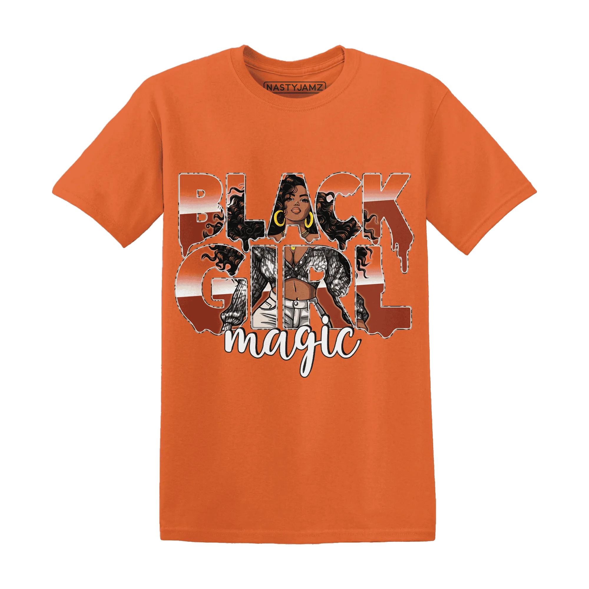Georgia-Peach-3s-T-Shirt-Match-Black-Girl-Magic