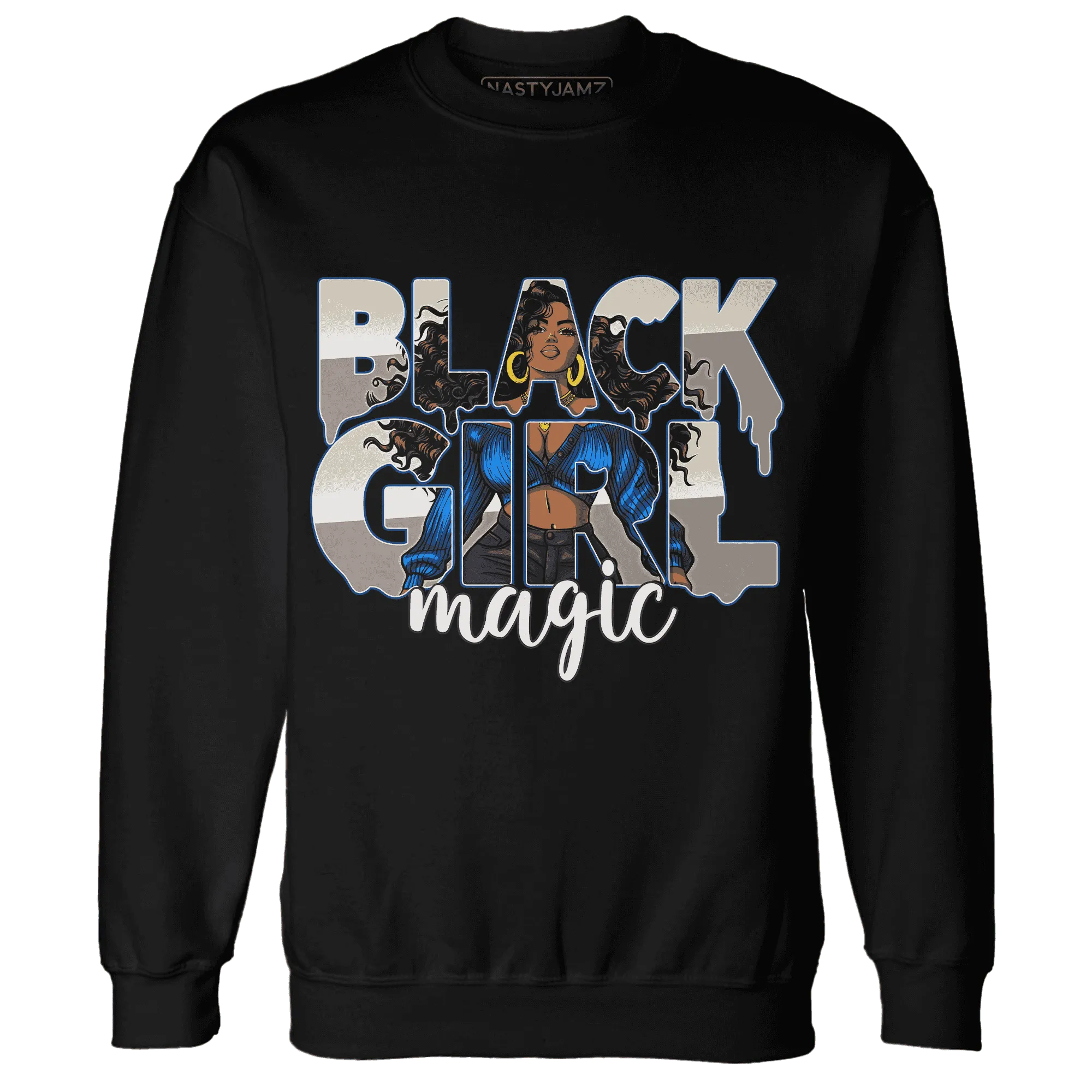 Quaiii-54-3s-Sweatshirt-Match-Black-Girl-Magic