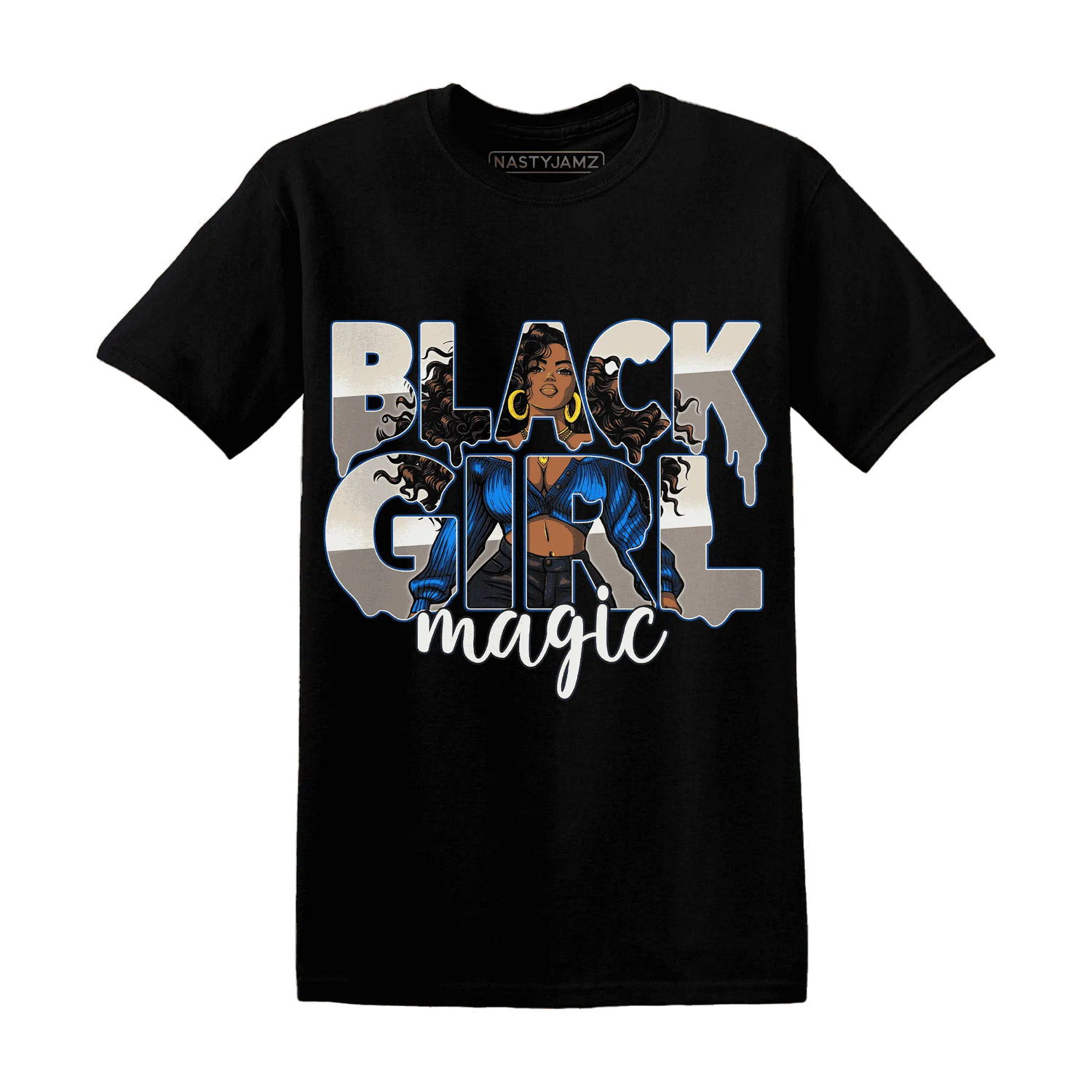 Quaiii-54-3s-T-Shirt-Match-Black-Girl-Magic