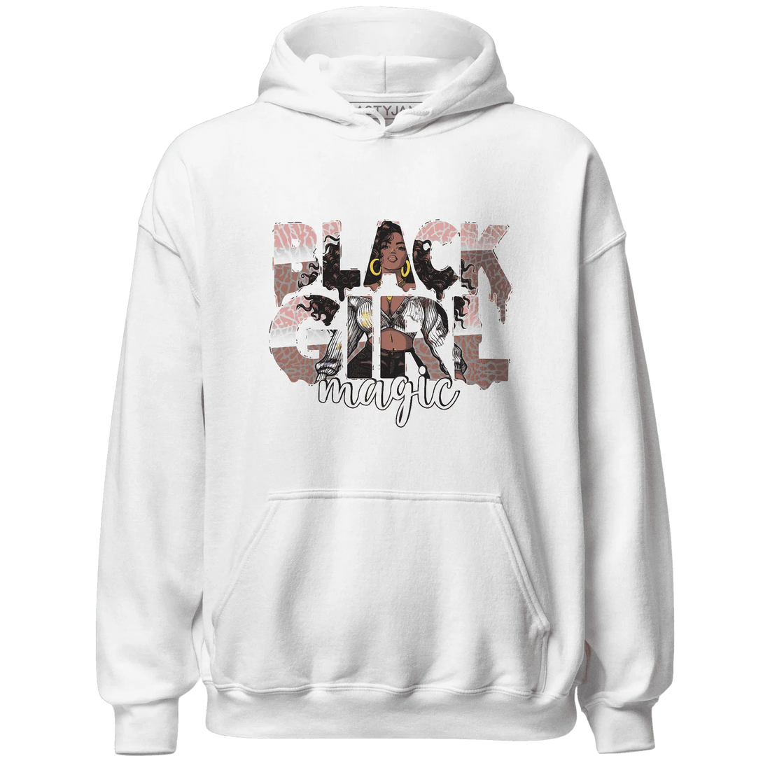 Red-Stardust-3s-Hoodie-Match-Black-Girl-Magic
