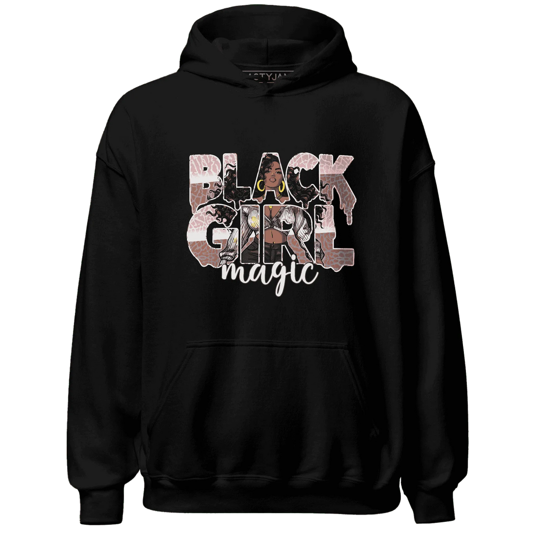 Red-Stardust-3s-Hoodie-Match-Black-Girl-Magic