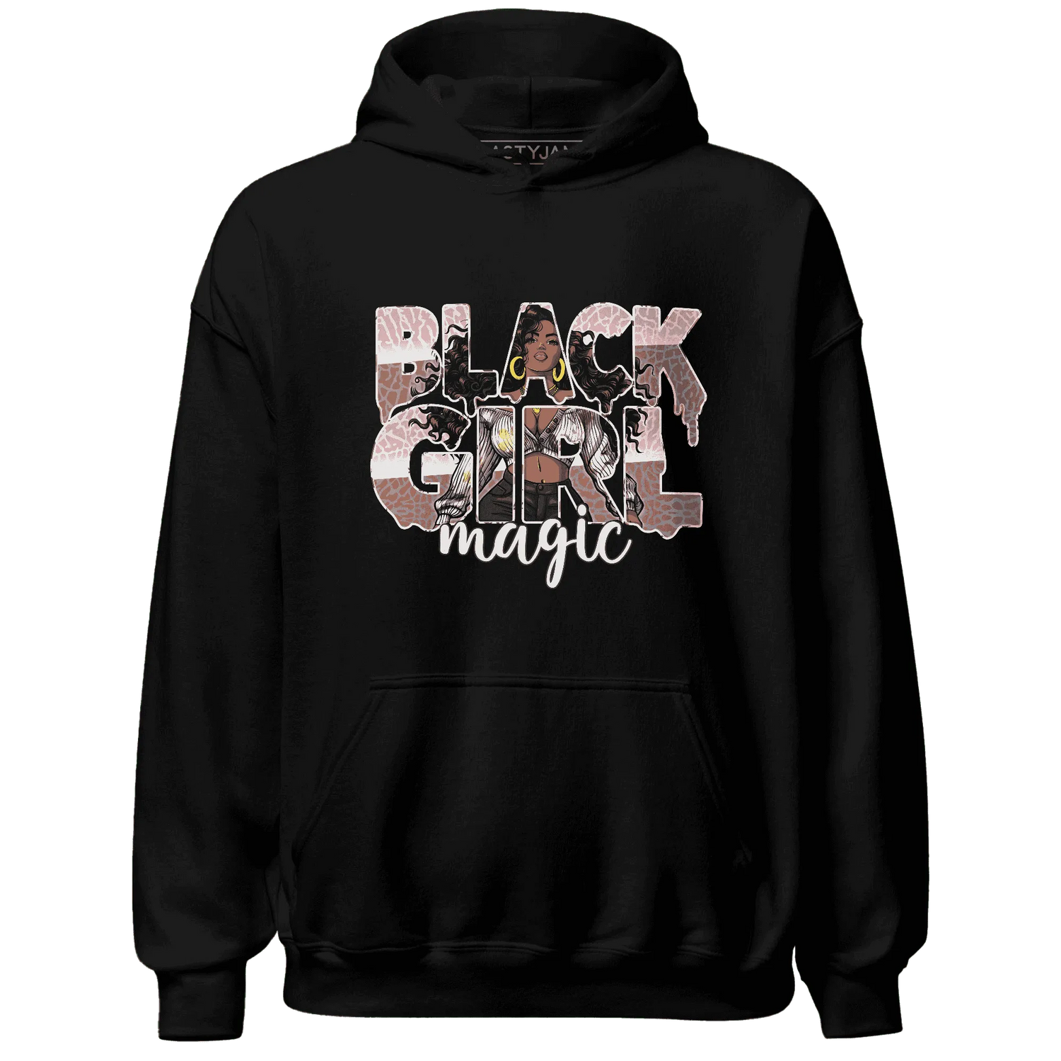 Red-Stardust-3s-Hoodie-Match-Black-Girl-Magic